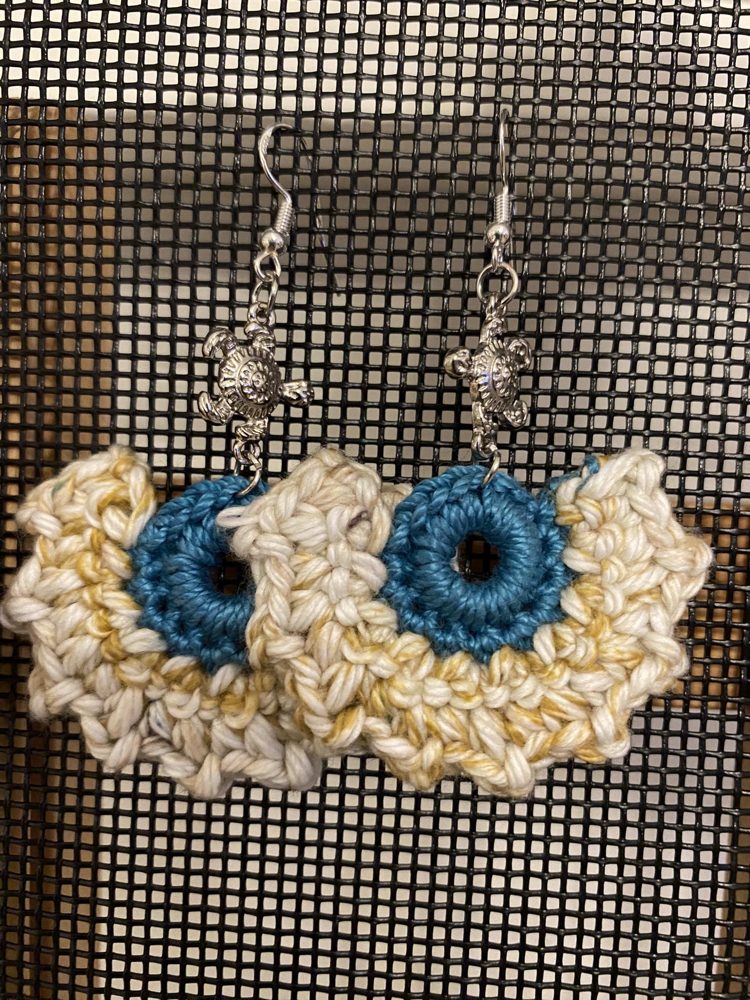 "Turtles at the Beach" Earrings