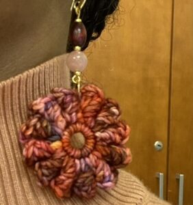 "Desert Rose" Earrings - Image 2