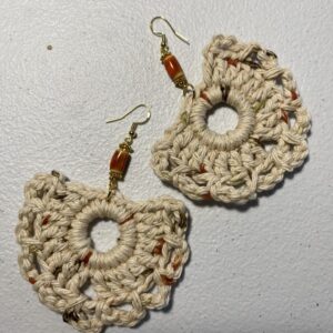 "Papaya" Earrings 2