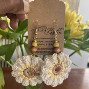 "Rising Sun" Earrings - Image 2