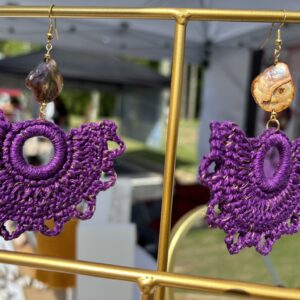 "Purple Rain" Earrings