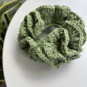 "Olive Green" Scrunchie