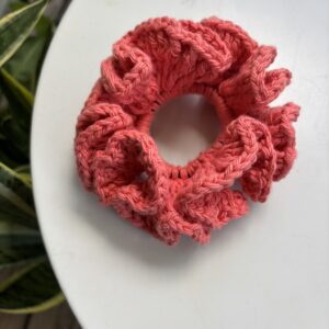 "Peach" Scrunchie