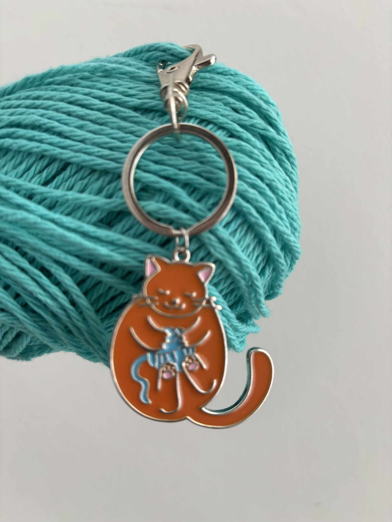 "Novelty Cat" Key Chain